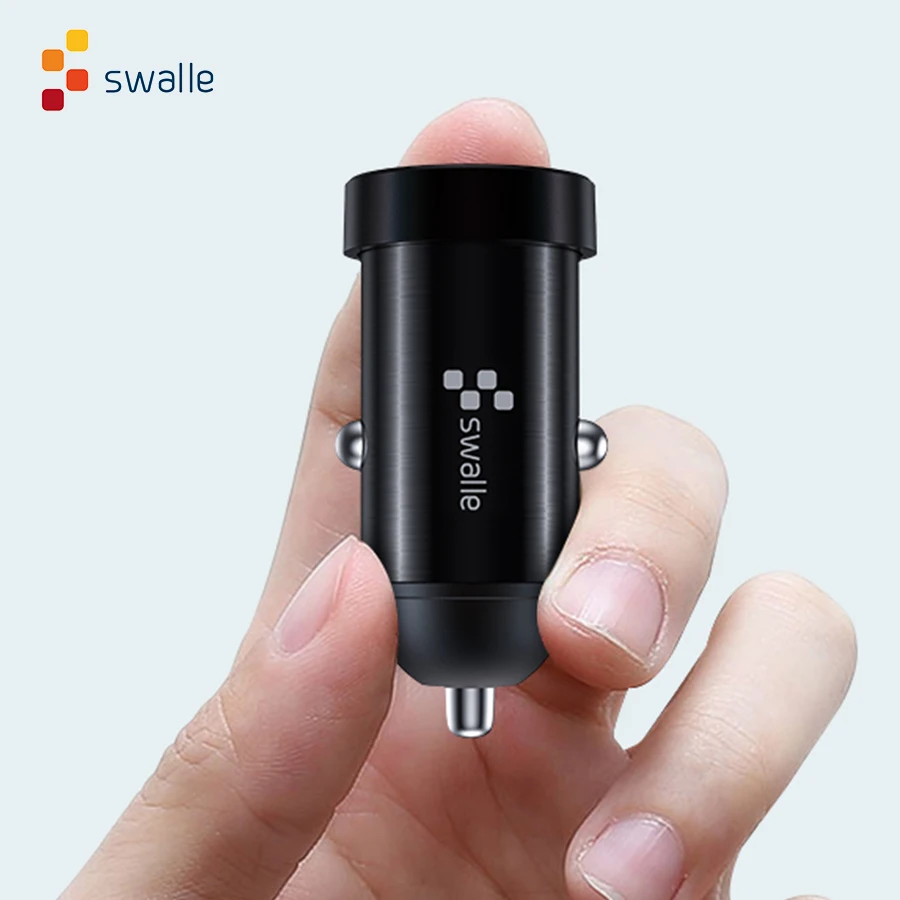 Swalle Mini 2A USB Автомобильное зарядное устройство для мобильного телефона планшета gps быстрое зарядное устройство автомобильное зарядное устройство USB автомобильный адаптер зарядного устройства для телефона в автомобиле