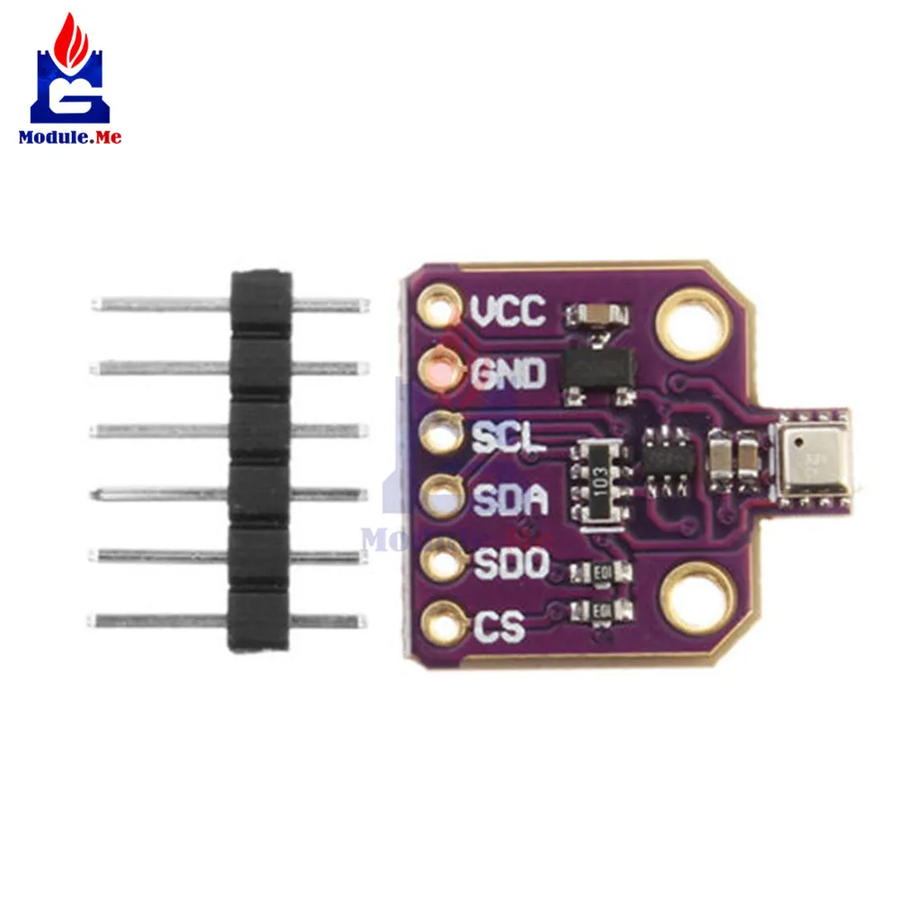 

4 in 1 Gas High Accuracy Board BME680 Digital Temperature Humidity Temperature Pressure High Altitude Sensor Module for Arduino