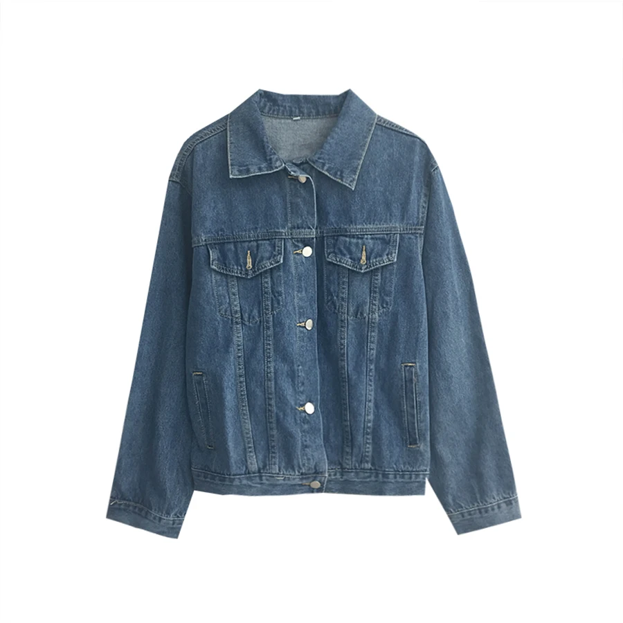 FREE SHIPPING Harajuku Oversized Denim Hooded Jacket JKP3166 - Allkpop Shop
