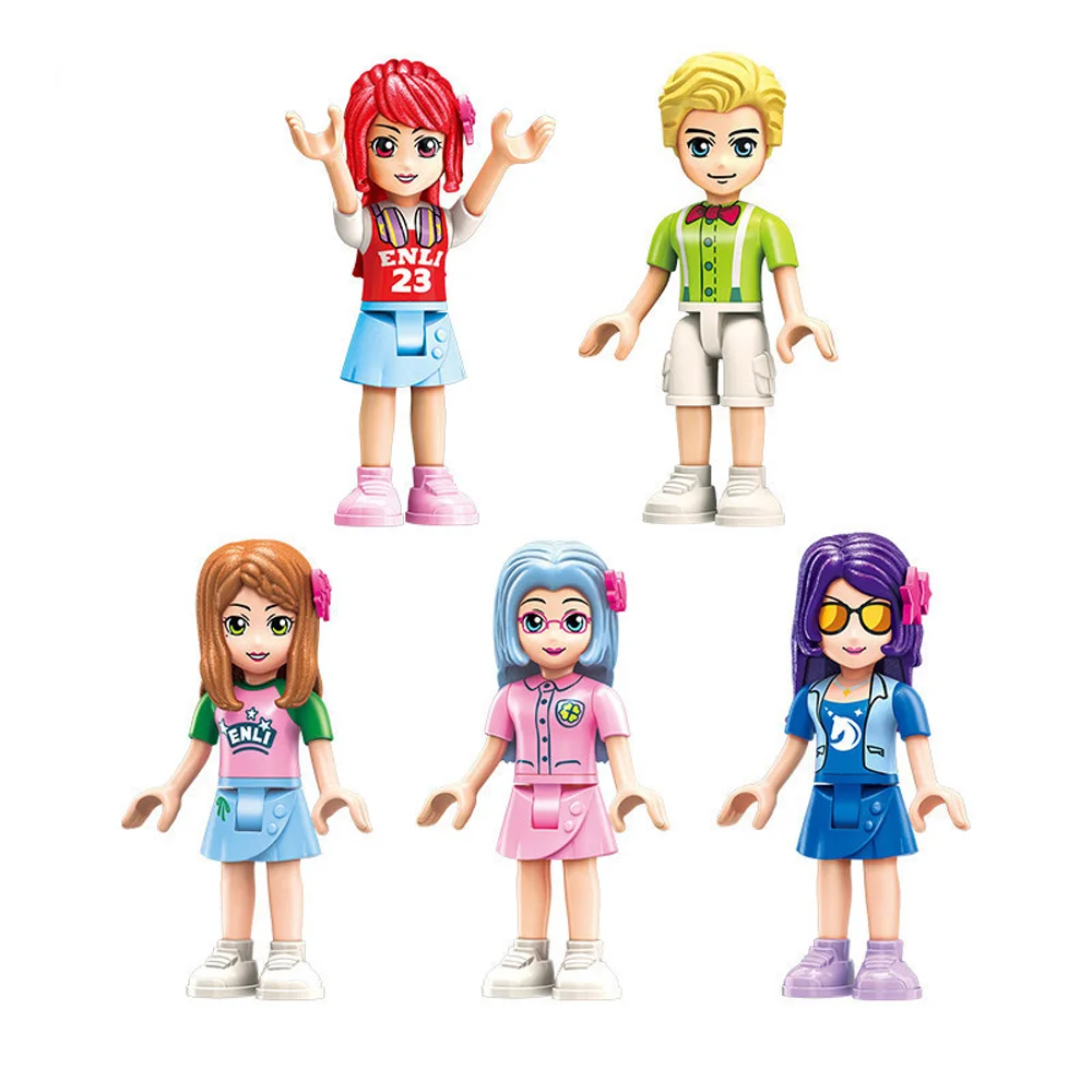 Girls-House-Colorful-Holiday-Female-Dormitory-Villa-Building-Block-Bricks-Toys-Compatible-with-Legoingly-Friend