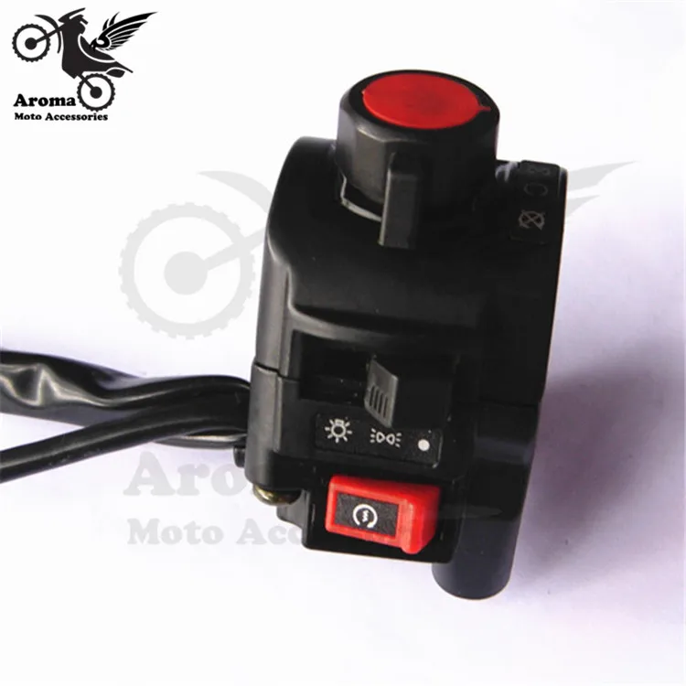 Moto rbike Sistema eléctrico multifunción Controlador universal moto rcycle switch racing moto cross handlebar interruptores mezcla Moto rbike Sistema eléctrico multifunción Controlador universal moto rcycle switch racing moto cross handlebar interruptores mezcla