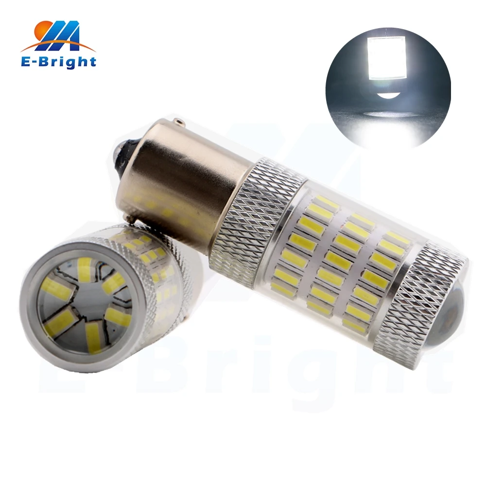 

1-40pcs 12V 24V 4014 60 SMD 1156 BA15S 1157 BAY15D LED Bulb Auto Turn Signal Lamp Tail Parking Backup Light White Free Shipping
