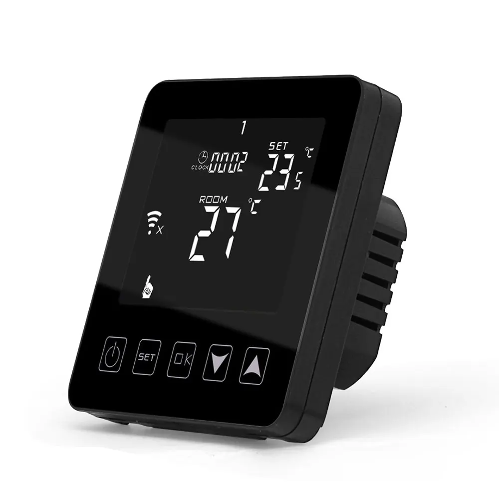 

Smart Thermostat APP Control Electric Heating Touch Screen Office Intelligent Temperature Controller Controller Wifi Durable