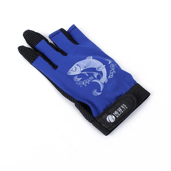 1 пара Skidproof Устойчив половина палец пакет Удочка противоскользящие перчатки Новый Открытый Рыболовные снасти перчатки 2017
