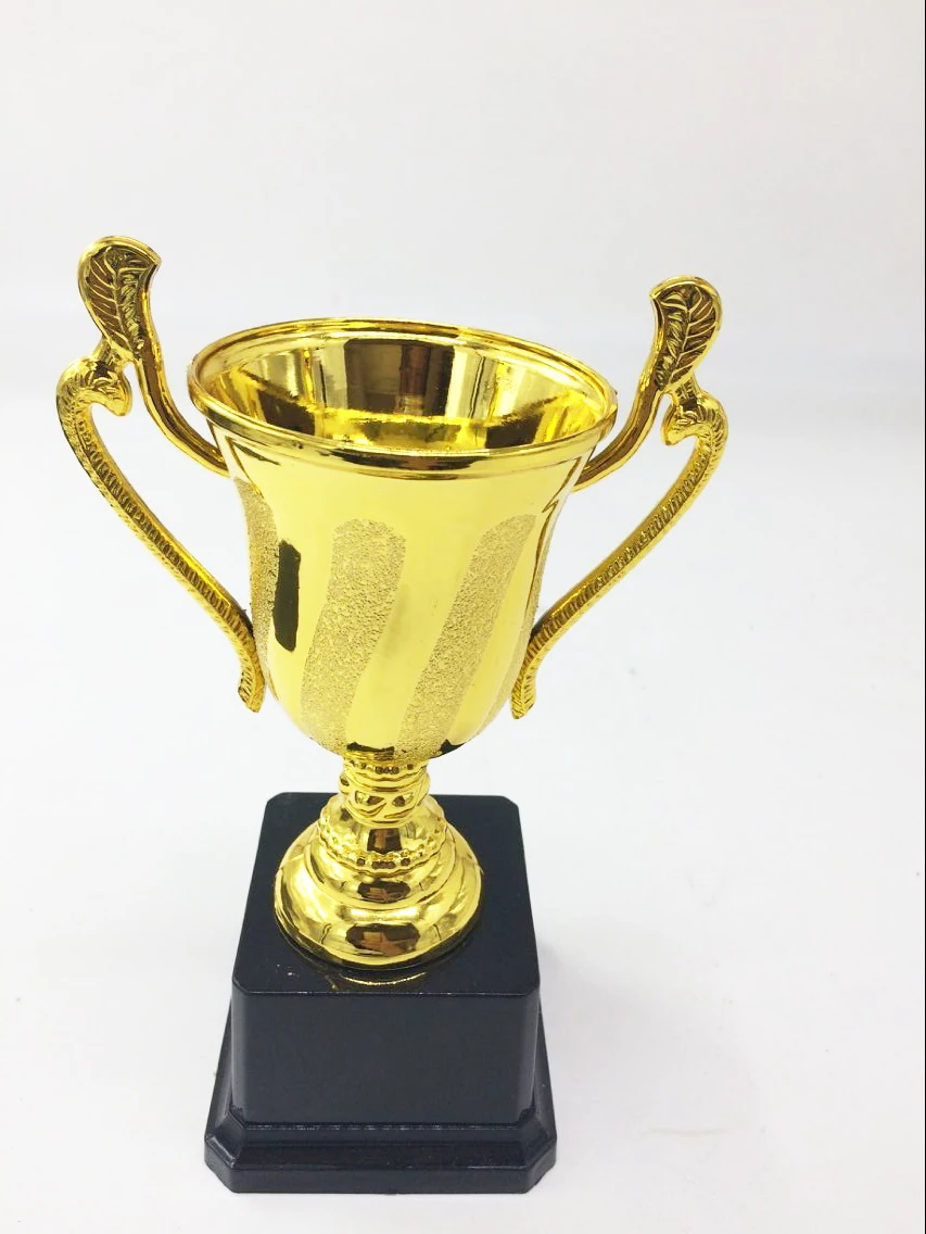 

Plastic Tulip Shape Trophy Cup Prize Award Competition Sports Winner Table Decor - 15cm Tall