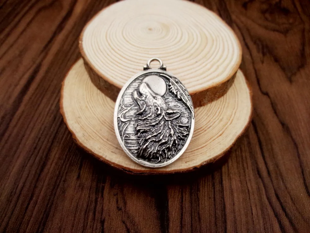 1 шт. кулон в виде воющего волка|pendant earing|jewelry pendant designspendant silver jewelry |