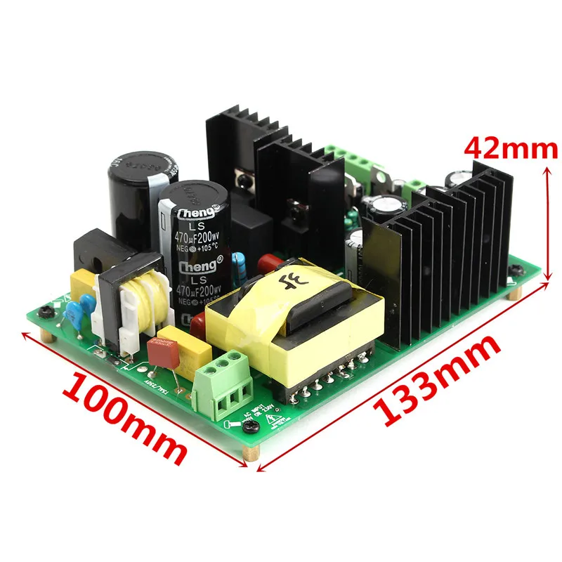 Модуль цифрового усилителя 500 Вт +/ 35 В блок питания коммутационная плата с
