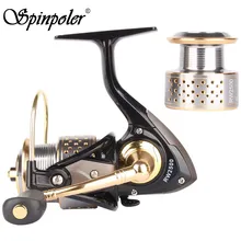 Spinpoler новая спиннинговая Катушка 8+ 1 шарикоподшипники из нержавеющей стали Рыболовная катушка Максимальное сопротивление до 7 кг для живой приманки