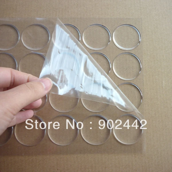 

Free Shipping Wholesale 1000 pcs/Lot 40 mm Round Clear Epoxy Crystal Stickers for Handmade Jewelry