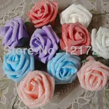 DIY один цветок Роза дизайн искусственный цветок для украшения дома Природа сенсорный