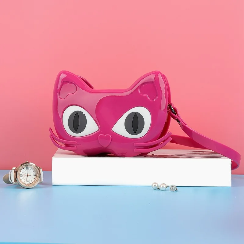 New Fashion Cat Cute Single Shoulder Tilt Lady Bag