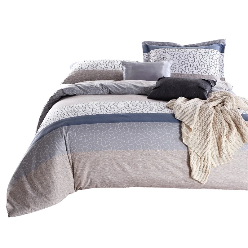 

100% Polyester Quilt Sheets Pillowcase Four Piece Sets European Style 2019 Cushion Cover Coverlet Four Piece Sets Luxury Fashion