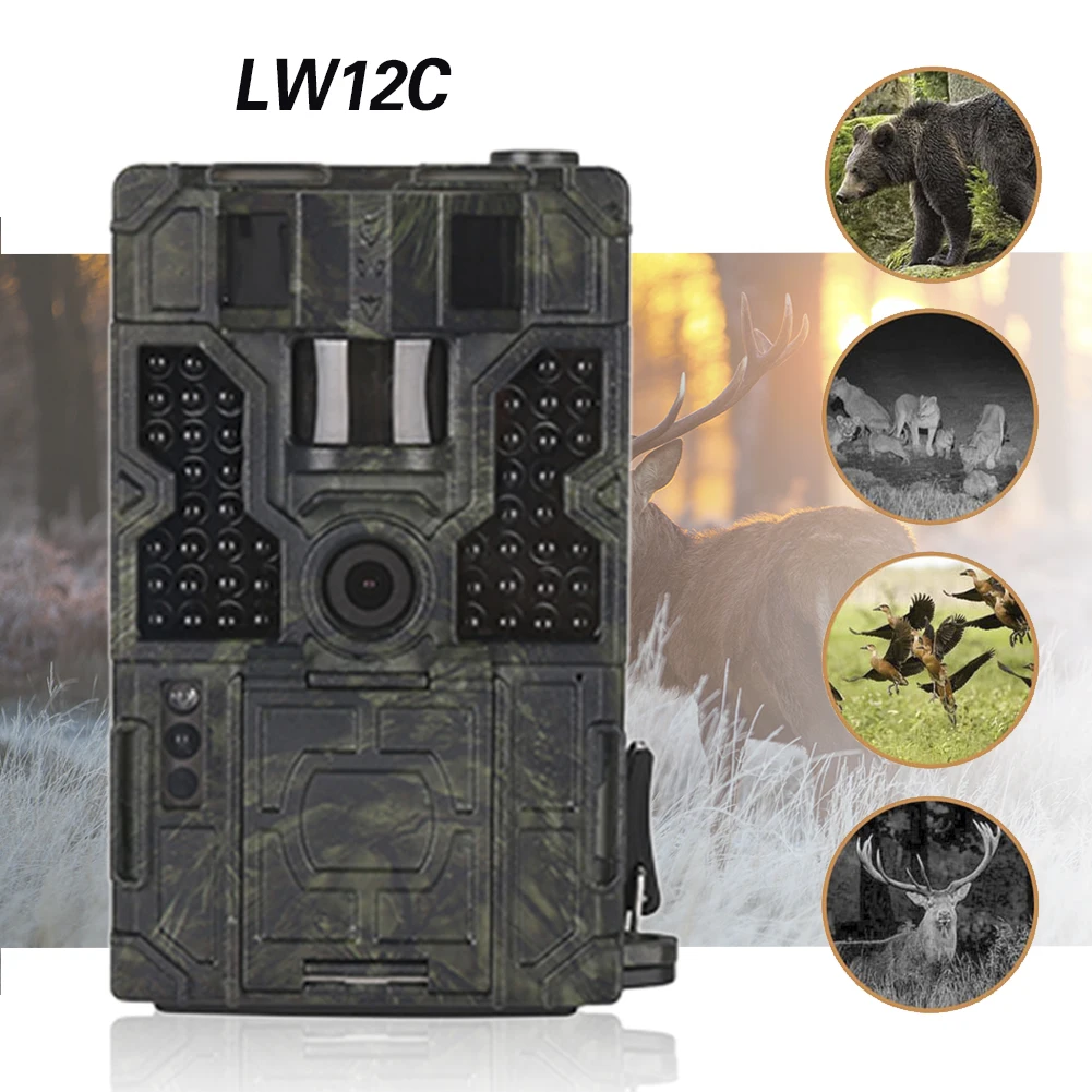 LW16M Открытый водонепроницаемый обнаружения диких животных широкий угол HD экспозиция дистанционное управление охотничья камера с USB
