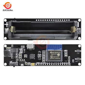 

WeMos D1 ESP-WROOM-02 ESP8266 Nodemcu Mini WiFi Development Board with 18650 Battery Holder charging for Arduino microcomputer