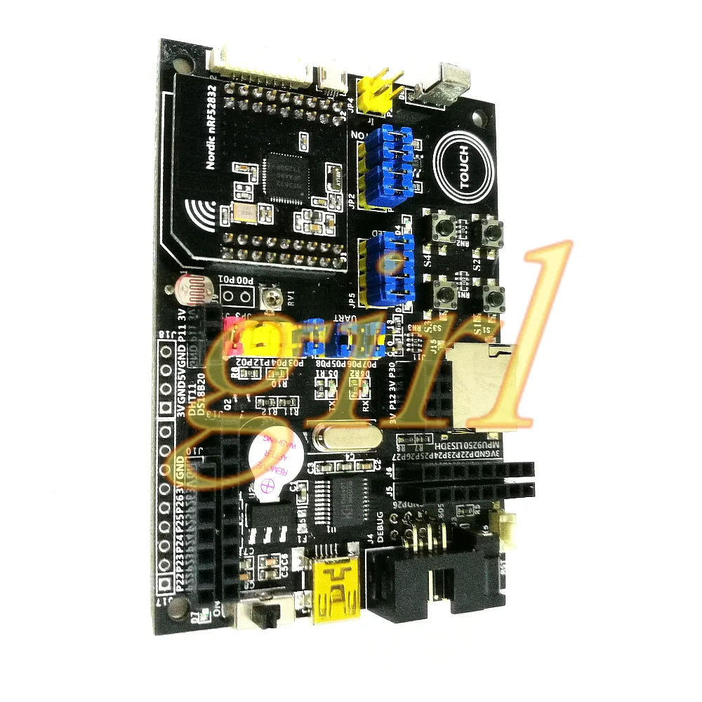 NRF52832 rozvoj nasednout nrf52dk Bluetooth BLE4.2 BLE mravencovití NFC 2.4G multi protokol