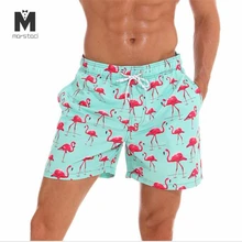 Мужские летние спортивные быстросохнущие пляжные шорты-бермуды с принтом листьев для тренировок и фитнеса, Шорты домашние повседневные штаны