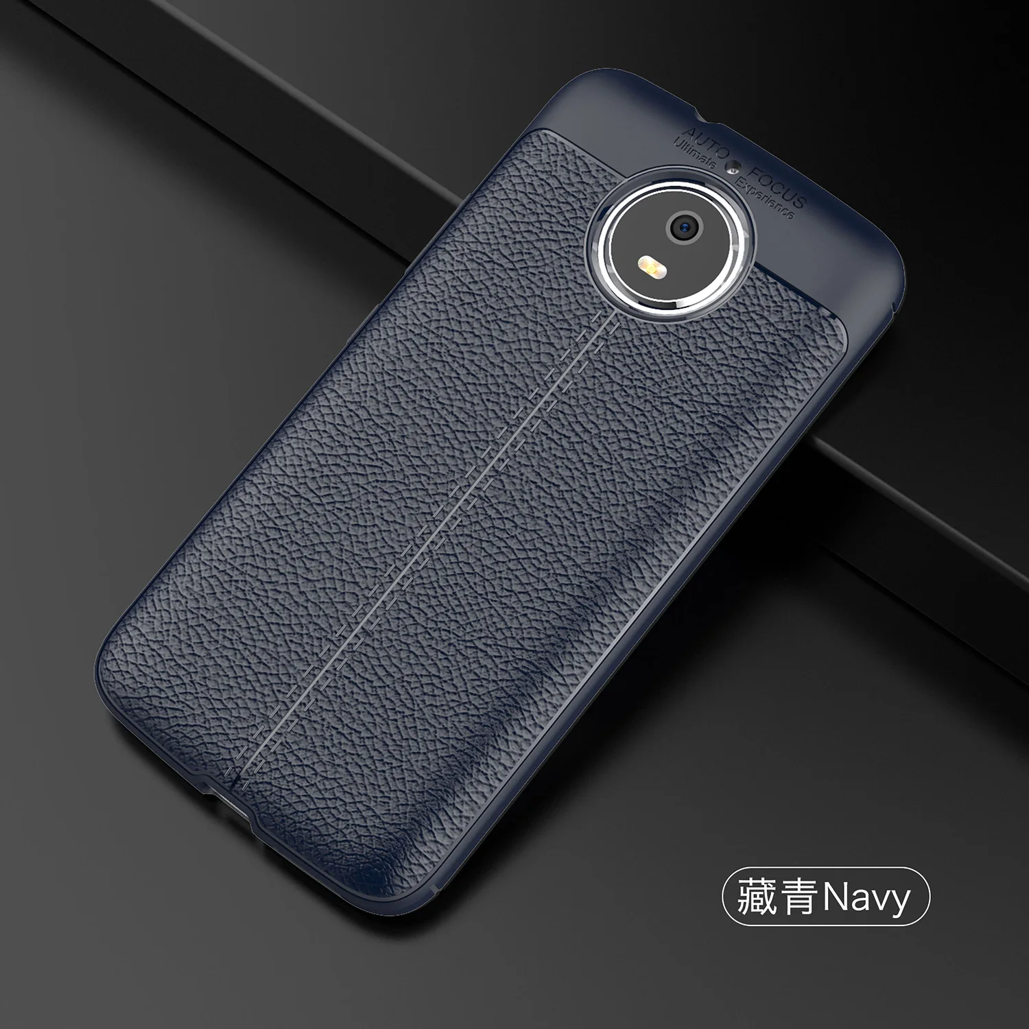 

Wolfsay Soft TPU Case For Motorola Moto G5S Case Leather Texture Silicone Phone Cover For Motorola Moto G5S Business Coque 5.2