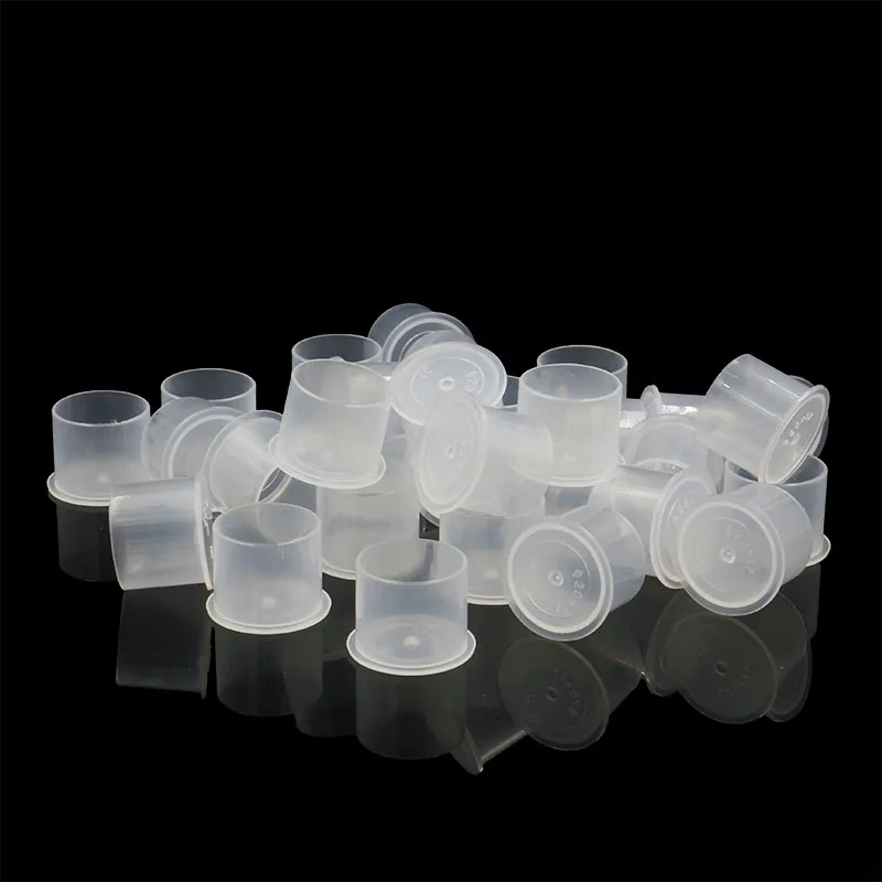 100 Disposable Microblading Ink Cups for Tattoo Use