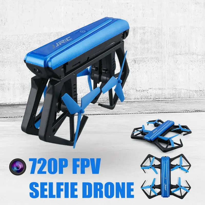 

Fpv Quadcopter Rc Drone With Camera 720P Selfie Drone Altitude Hold Quadcopter Folding Rc Helicopter JJRC H43WH VS H47 H37 MINI