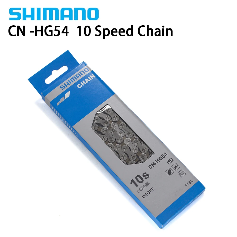 

SHIMANO DEORE M6000 M610 HG54 Chain 10-Speed Mountain Bike Bicycle Chain CN-HG54 MTB ROAD Chains