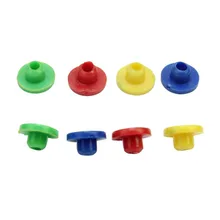 Многоцветный татуировки иглы втулки резиновые соски Иглодержатель татуировки аксессуаров статорный стержень инструменты тату оборудование