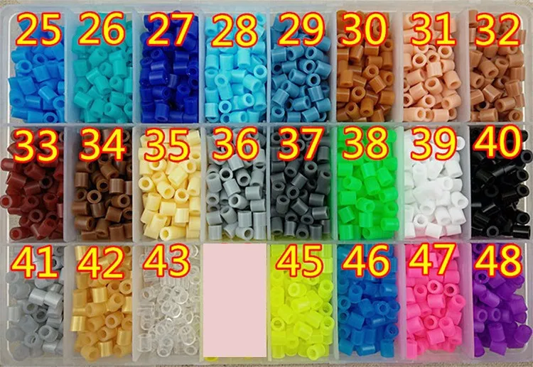 500g/bag 48 Color Perler Beads ironing beads 5mm Hama Beads Fuse Beads jigsaw puzzle diy 500g/bag 48 Color Perler Beads ironing beads 5mm Hama Beads Fuse Beads jigsaw puzzle diy