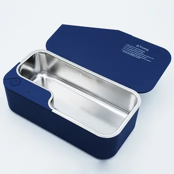 

Mini Portable Digital Professional Ultrasonic Denture Cleaner Jewelry Cleaning Machine Cleaner forGold Silver Jewelry Ring Neckl