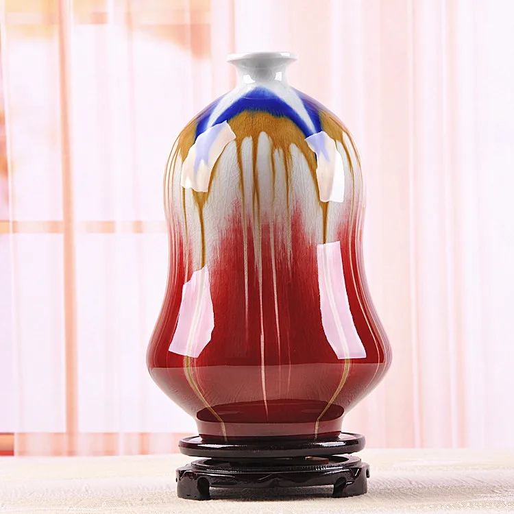 Набор керамических разноцветных ваз для цветов ручной работы Jing de zhen|vase set|flower
