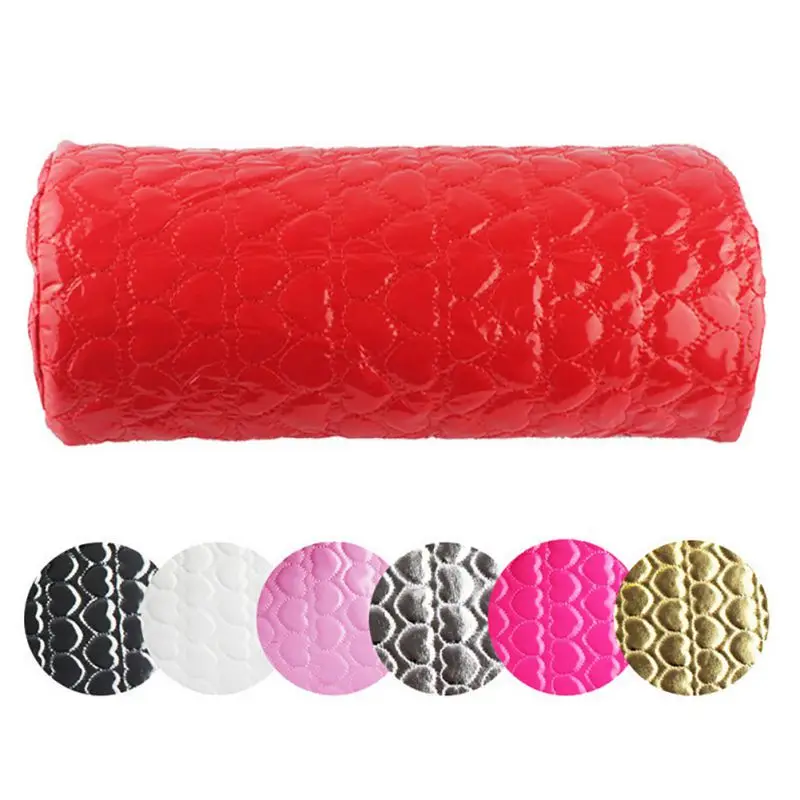 

Nail Art Pillow for Manicure Hand Arm Rest Pillow Cushion PU Leather Holder Soft Manicure Nail Equipment Tool