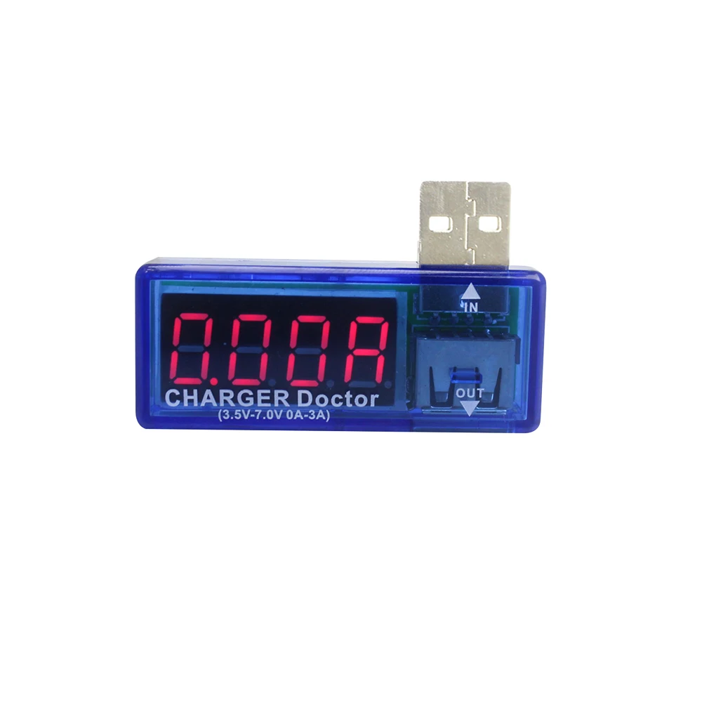 Умная электроника цифровой USB Мобильный зарядное устройство для зарядки тока измеритель напряжения мини USB зарядное устройство Доктор Вольтметр Амперметр