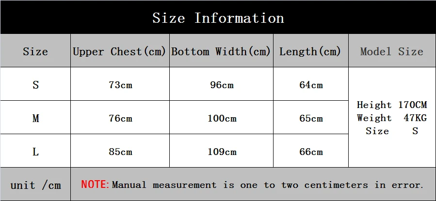 S-L size