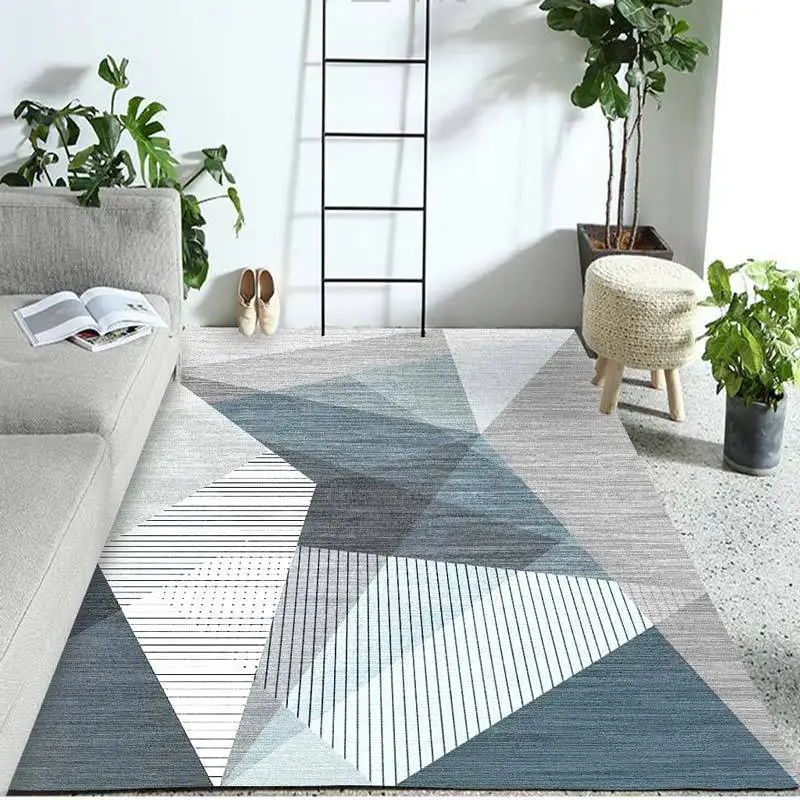 Скандинавские ковры геометрической формы для гостиной, спальни, современный ковер, простой домашний декор для кабинета, ковер, диван, журнальный столик, коврик