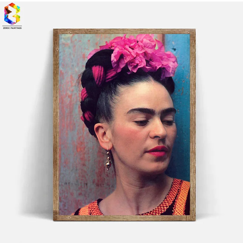 Frida Kahlo Self Portrait Canvas Art Print Poster Wall ...