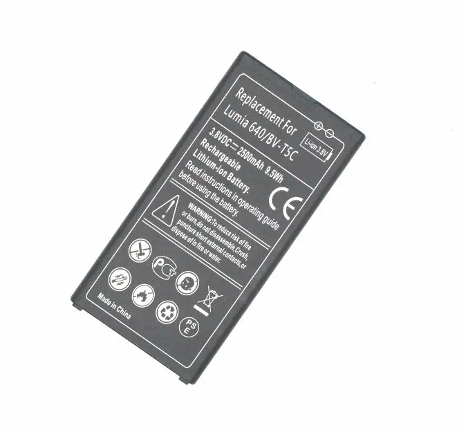 ITopZea 1x2500 mAh/9.5Wh BV-T5C/BVT5C/BV T5C Сменный аккумулятор для Nokia microsoft Lumia 640 RM-1073