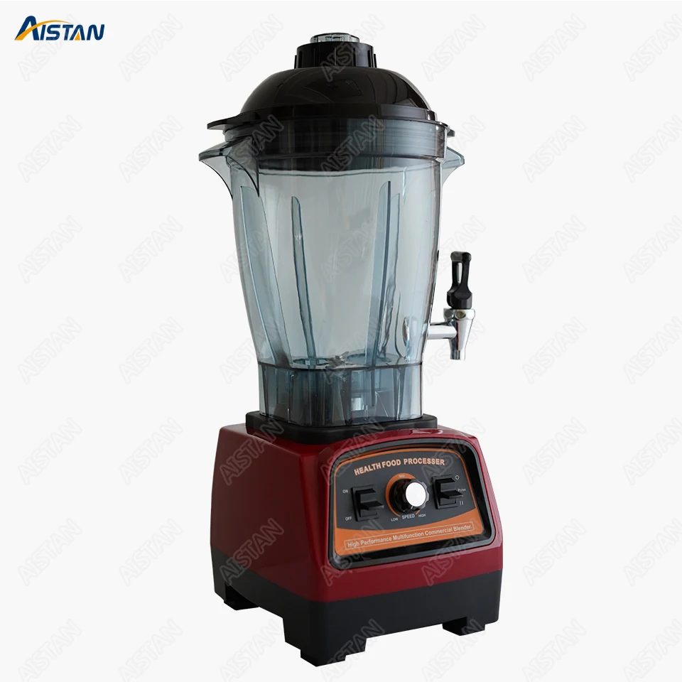 A7600 Bar Blender Kitchen Food Mixer High Speed Blender Mixer 6 Liters 3.3HP 2800W BPA Free for Commercial use Red Black
