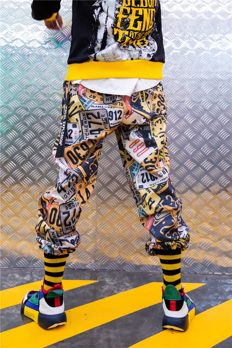  Hip Hop Harem Joggers Pants Man harem Jogger  (7)