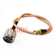 30 см n мужчин и sma женщин rg303 тефлон Низкая потеря соединительный кабель