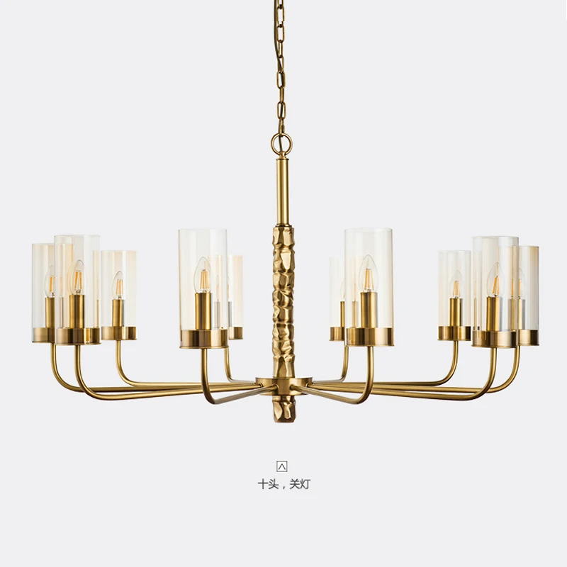 

Stainless steel gold chandelier lighting modern led for dining room E14 AC 90-260V chandelier for living room for bedrooms