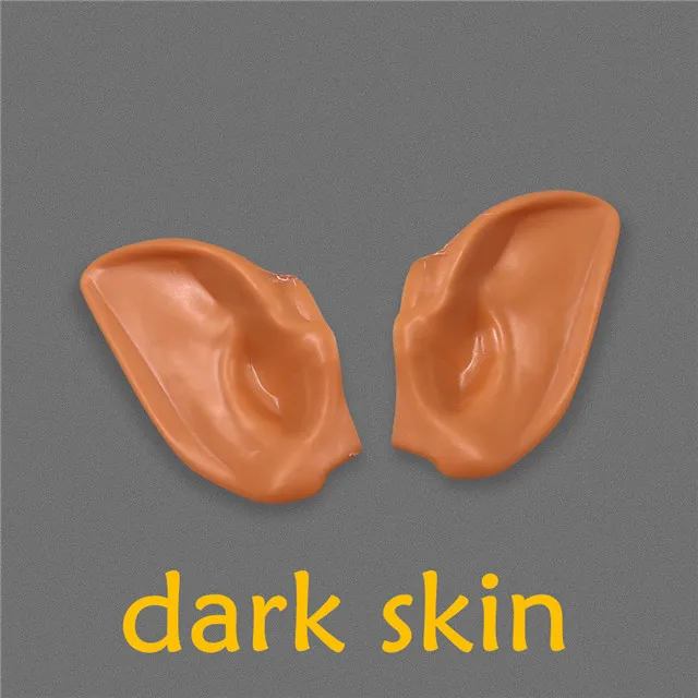 DBS blyth doll icy toy ears toy white natural tan dark and super black skin, only ears no doll 19