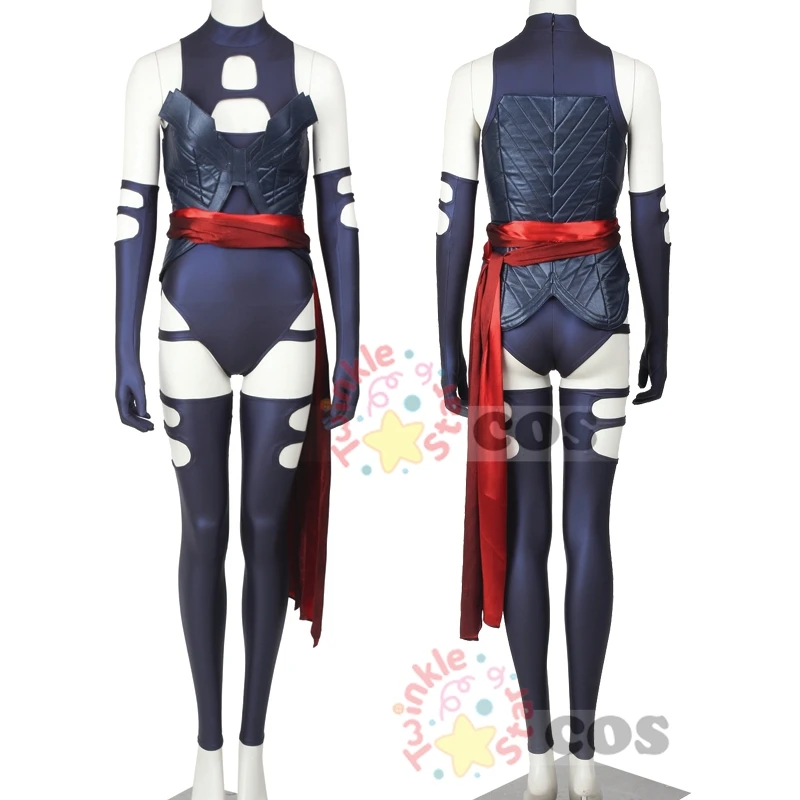 Psylocke Costume Xmen Apocalypse cosplay Psylocke sexy costume purple