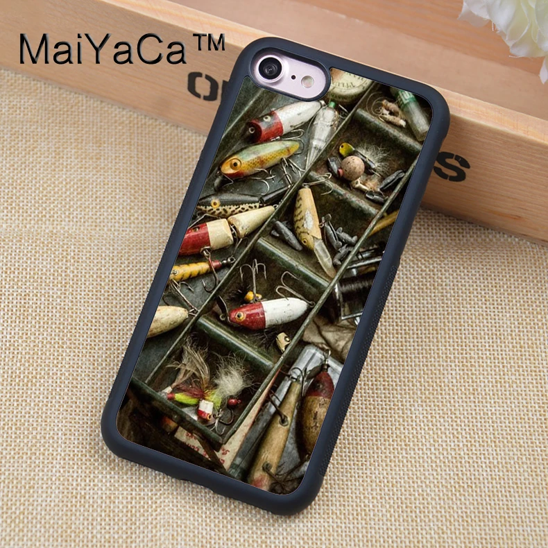 MaiYaCa Fishing Tackle Box Mobile Phone Cases For iphone 6 6s Back