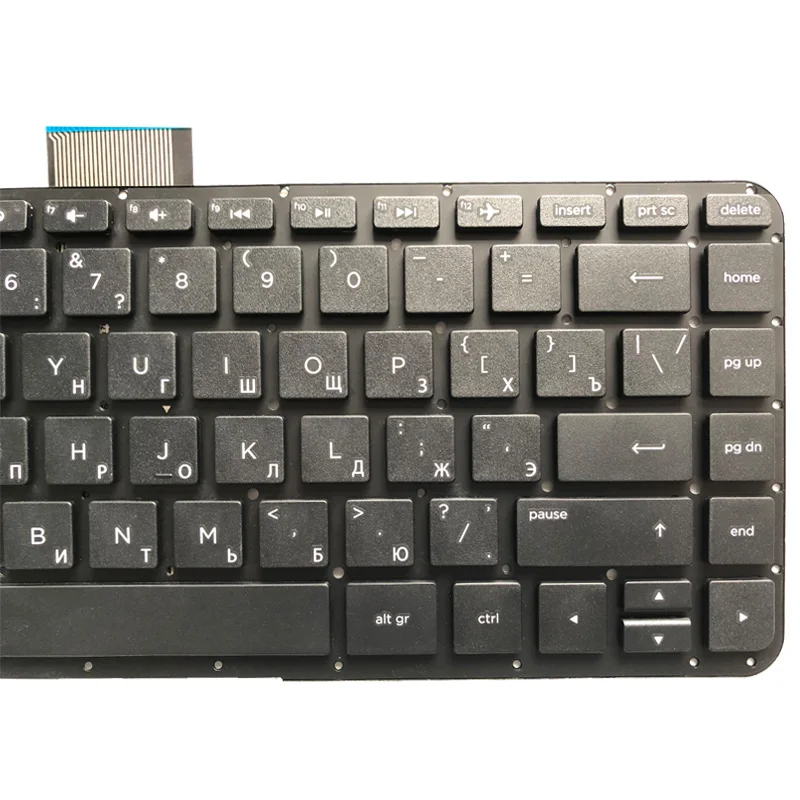  Russian Laptop Keyboard For HP Pavilion x360 13-A BLACK Without frame PN:9Z.N9GSQ.70R 760888-251 Ke