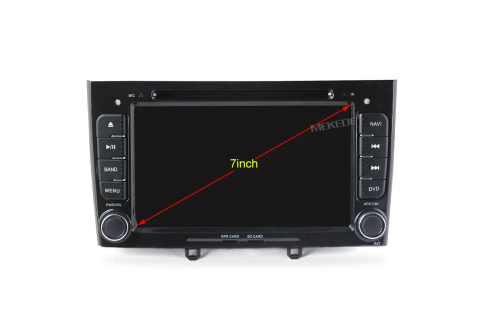 Cheap Lowest price! Android 8.1 7inch 2din car dvd player for Peugeot 308 408 car audio Radio GPS navigation with 3G WIFI BT SWC 3