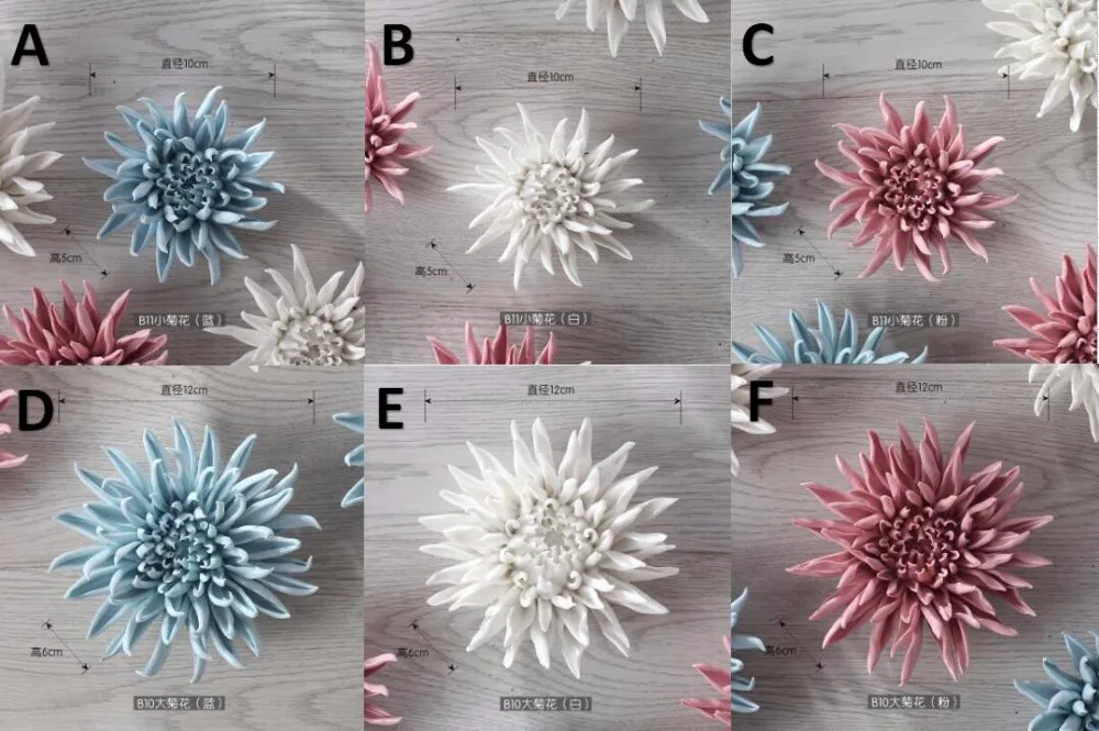 Хризантемы декоративные настенные цветок блюдо фарфоровая декоративная тарелка старинные домашнего декора ремесленных ремесел украшения комнаты
