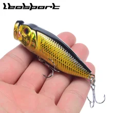 1pcs Lifelike Poper Fishing Lures Synthetic Excessive QUality Jerkbait Bass Wobbler Fishing Deal with 5 Colours Topwater Bait Wholesale