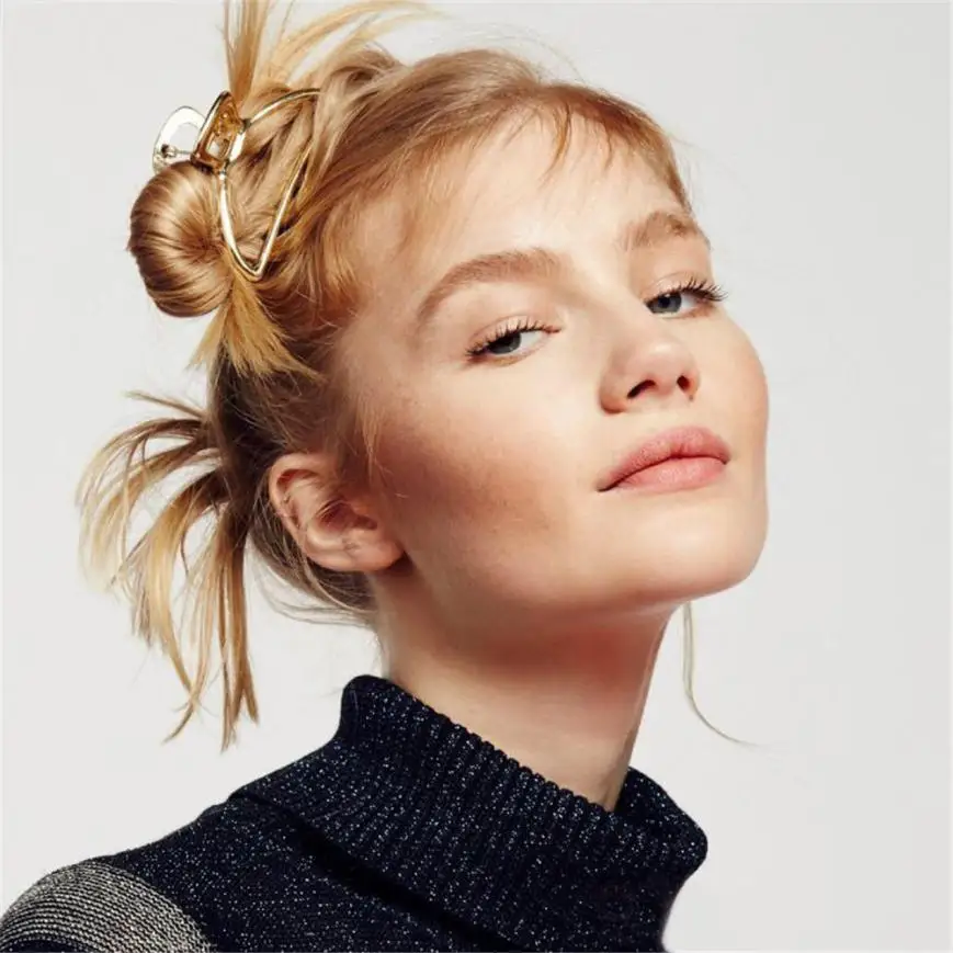 Online Wanita Besar Rambut Cakar Klem Rambut Kecil Klip Butterfly Cakar Klem Aksesoris 8.16