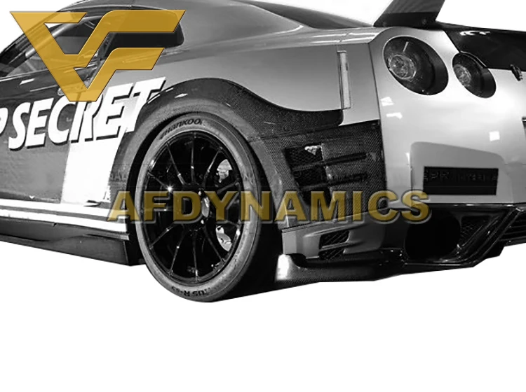 08-19 GT-R R35 GTR AFD-V поверхность из углеродного волокна арок
