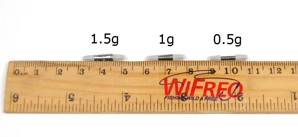 [20 шт] Wifreo Grip Вольфрамовая резиновая трубка грузило сменный для рыбалки вес Терминал аксессуары 0,5 г 1 г 1,5 г 2 г 3 г 4 г 5 г