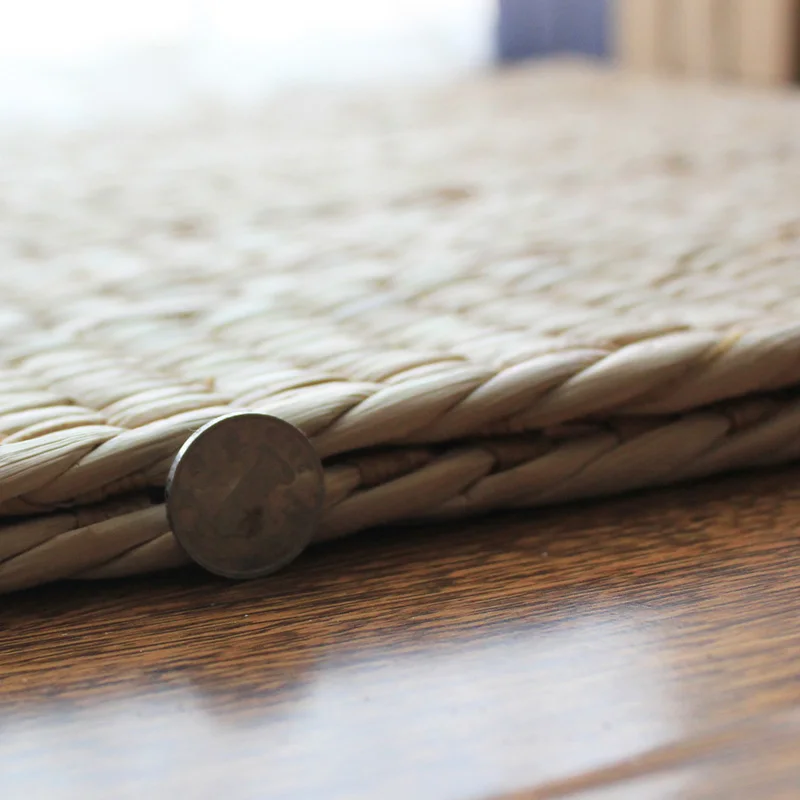 Соломенный напольный коврик подушки для скамейков японская футон подушка для медитации татами коврик для сиденья