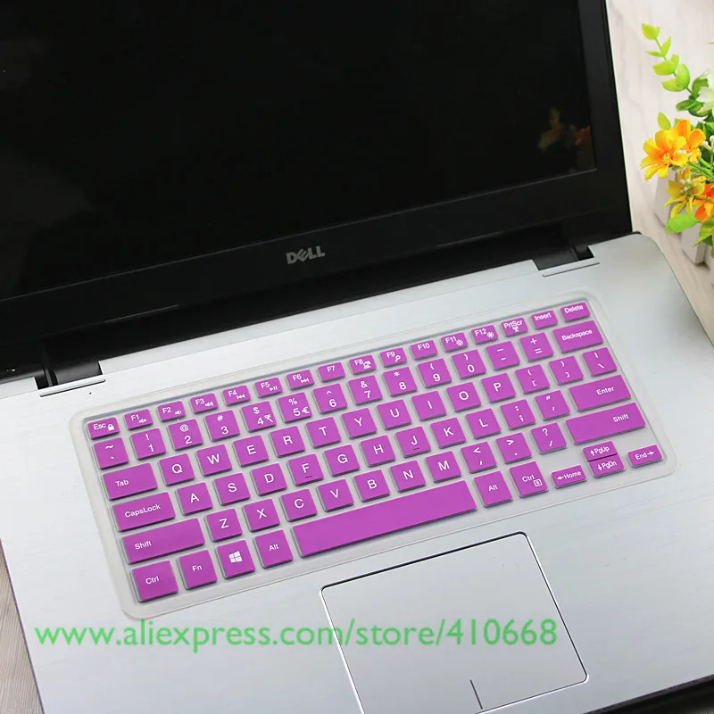 Мягкий силиконовый защитный чехол для клавиатуры ноутбука Dell Latitude 3450 3460 3470 3480 3488